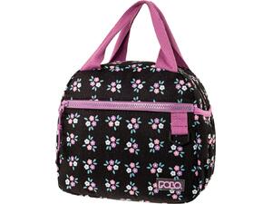 Τσαντάκι φαγητού ισοθερμικό Polo Lunch Bag Coolmi Flowers Μαύρο 6lt 971002-4400 2026