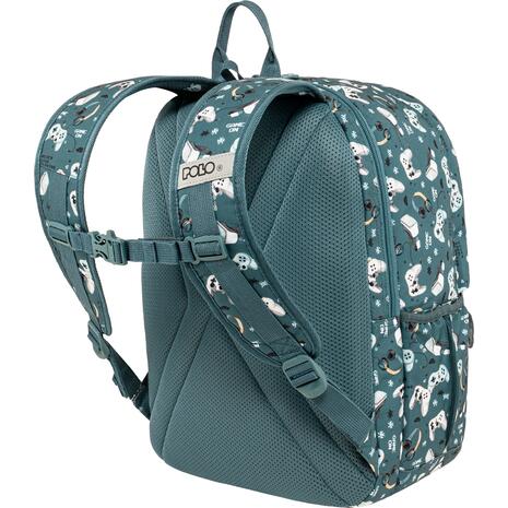 Τσάντα πλάτης δημοτικού Polo Youngster Gaming 2+1 Θέσεων 22lt 901068-8443 2026