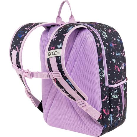 Τσάντα Πλάτης δημοτικού Polo Youngster Fairy 2+1 Θέσεων 22lt 901068-8441 2026