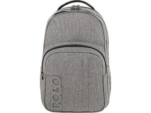 Τσάντα πλάτης 2+1 θέσεων Polo Genius Γκρι Μελανζε 901062-2300 28lt 2026