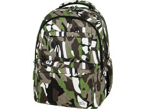 Τσάντα πλάτης δημοτικού Polo Sparkle Camo 2+2 θέσεων 23lt. 901061-8437 2026