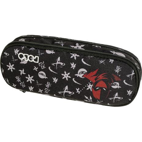 Κασετίνα οβάλ Polo Kinetic Ninja Μαύρη 2 θέσεων 937072-8427 2026