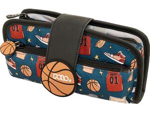 Κασετίνα οβάλ Polo Rubber Black Basket πολλών θέσεων 937019-8442 2026