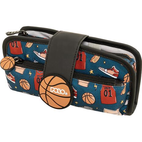 Κασετίνα οβάλ Polo Rubber Black Basket πολλών θέσεων 937019-8442 2026