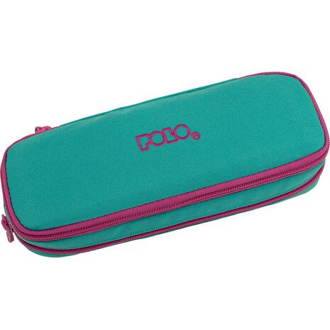 Κασετίνα διπλή Polo Duo Box III Τιρκουάζ/Φούξια (937004-5644)