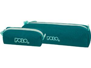 Κασετίνα βαρελάκι με πορτοφολάκι Polo Petrol/Air Blue - Πετρόλ/ Γαλάζιο (937006-5853)
