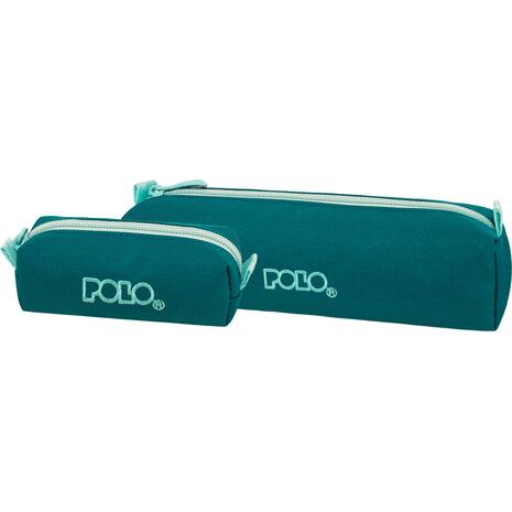 Κασετίνα βαρελάκι με πορτοφολάκι Polo Petrol/Air Blue - Πετρόλ/ Γαλάζιο (937006-5853)