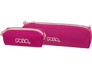 Κασετίνα βαρελάκι με πορτοφολάκι Polo Fuchia/Pink - Φούξια/Ροζ (937006-4438)