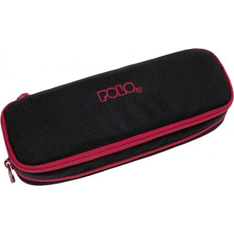 Κασετίνα διπλή Polo Duo Box III Black/Bordeaux (937004-2033)