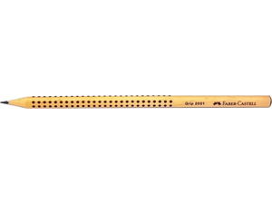 Μολύβι Faber-Castell Grip 2001 φυσικό ξύλο/μαύρο HB (217053)