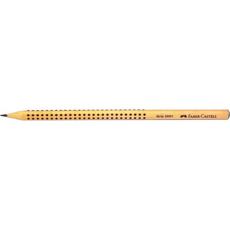 Μολύβι Faber-Castell Grip 2001 φυσικό ξύλο/μαύρο HB (217053)