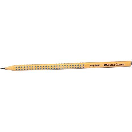 Μολύβι Faber-Castell Grip 2001 φυσικό ξύλο/μπλε HB (217051)