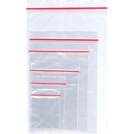 Σακουλάκια ασφαλείας ZIP 70mmx100mm Συσκευασία 100 τεμαχίων(21213)
