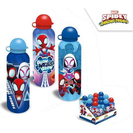 Παγούρι αλουμινίου "Spidey" 500ml (3 σχέδια)