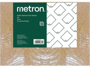 Φελλός σε φύλλο Metron Α4 21x29,7cm 3mm (1 φύλλο)