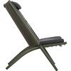 ΠΟΛΥΘΡΟΝΑ RELAX REMUS HM6642.07 ΑΛΟΥΜΙΝΙΟ & ΣΧΟΙΝΙ OLEFIN ΣΕ OLIVE GREEN 63x87x94Υεκ