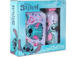Σετ φαγητοδοχείο & παγούρι Stitch 8x22xΥ8εκ. 500ml