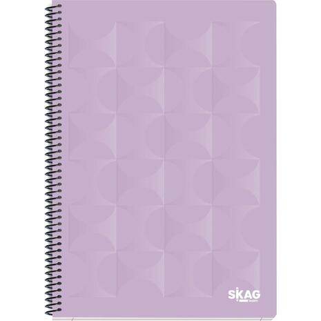 Τετράδιο Σπιράλ Skag University Abstract A4 1Θέμα (231879) (Διάφορα σχέδια)