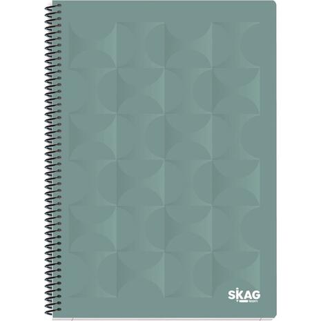 Τετράδιο Σπιράλ Skag University Abstract A4 1Θέμα (231879) (Διάφορα σχέδια)