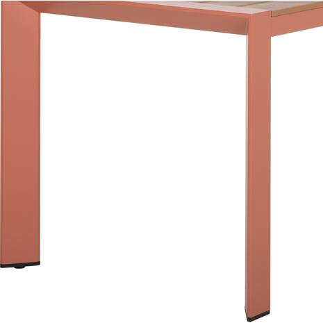 ΤΡΑΠΕΖΙ ΕΞΩΤ.ΧΩΡΟΥ GOYA HM6059.08 ΑΛΟΥΜΙΝΙΟ ΣE TERRACOTTA & POLYWOOD 160X80Χ75Υεκ.