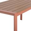 ΤΡΑΠΕΖΙ ΕΞΩΤ.ΧΩΡΟΥ GOYA HM6059.08 ΑΛΟΥΜΙΝΙΟ ΣE TERRACOTTA & POLYWOOD 160X80Χ75Υεκ.