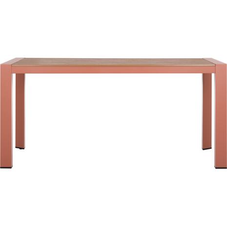 ΤΡΑΠΕΖΙ ΕΞΩΤ.ΧΩΡΟΥ GOYA HM6059.08 ΑΛΟΥΜΙΝΙΟ ΣE TERRACOTTA & POLYWOOD 160X80Χ75Υεκ.