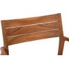 ΠΟΛΥΘΡΟΝΑ BOZZY HM9935 ΜΑΣΙΦ ΞΥΛΟ TEAK ΣΕ ΦΥΣΙΚΟ 58x61x80,5Υ (σετ 2 τεμαχίων)