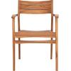 ΠΟΛΥΘΡΟΝΑ BOZZY HM9935 ΜΑΣΙΦ ΞΥΛΟ TEAK ΣΕ ΦΥΣΙΚΟ 58x61x80,5Υ (σετ 2 τεμαχίων)