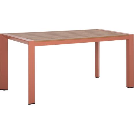 ΤΡΑΠΕΖΙ ΕΞΩΤ.ΧΩΡΟΥ GOYA HM6059.08 ΑΛΟΥΜΙΝΙΟ ΣE TERRACOTTA & POLYWOOD 160X80Χ75Υεκ.