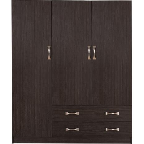 ΝΤΟΥΛΑΠΑ 3ΦΥΛΛΗ CARLY HM384.01 ΜΕ ΔΥΟ ΣΥΡΤΑΡΙΑ ZEBRANO 150X55Χ180Υεκ.