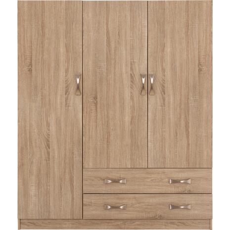 ΝΤΟΥΛΑΠΑ 3ΦΥΛΛΗ CARLY HM384.02 ΜΕ ΔΥΟ ΣΥΡΤΑΡΙΑ SONAMA 150X55Χ180Υεκ.