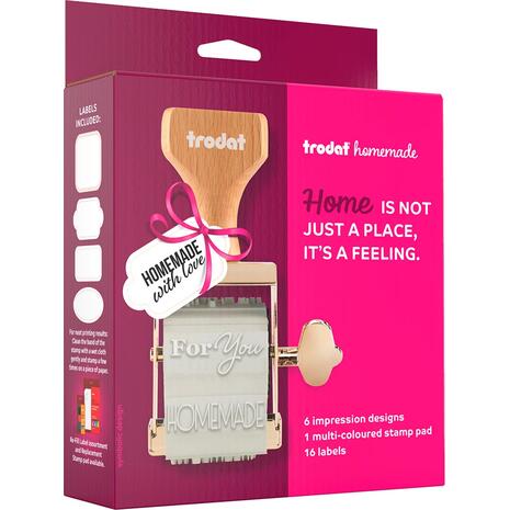 Σφραγίδα Trodat Vintage Homemade Stamp Kit English