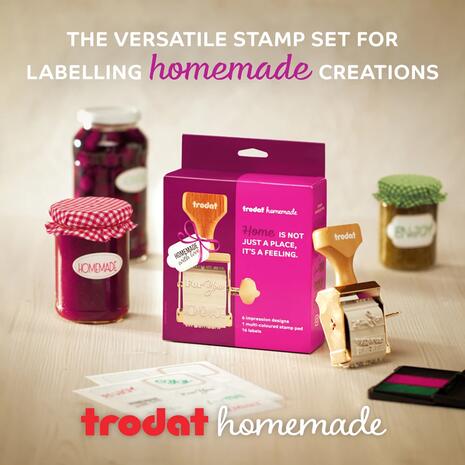 Σφραγίδα Trodat Vintage Homemade Stamp Kit English