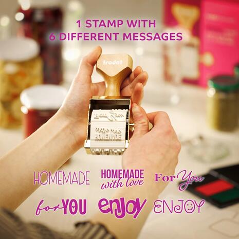 Σφραγίδα Trodat Vintage Homemade Stamp Kit English