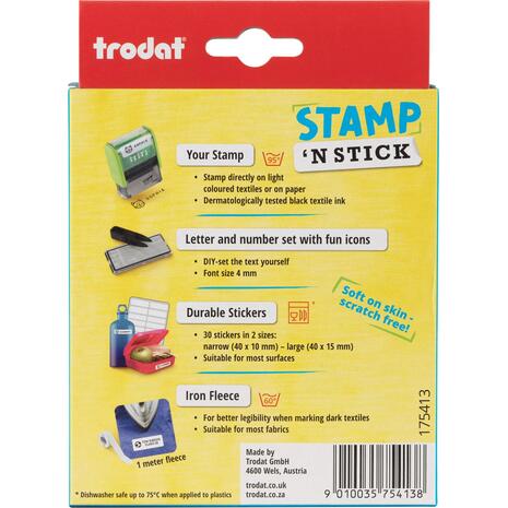 Σφραγίδα Υφάσματος Stamp ‘n stick D-I-Y