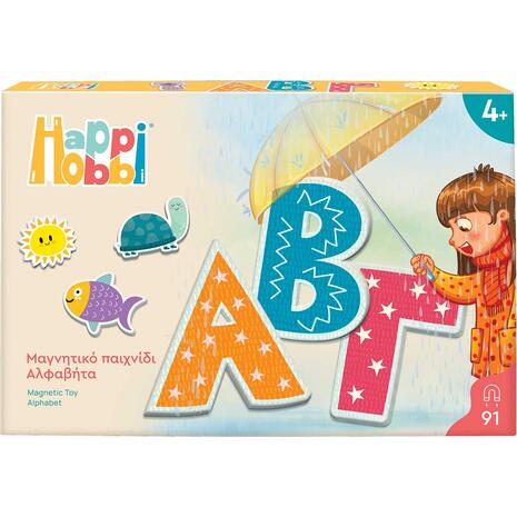 HappiHobbi - Μαγνητικό Παιχνίδι Αλφαβήτα