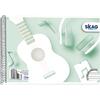 Τετράδιο Skag Σπιράλ 17x25 cm Μουσικής Πλάγιο (Φαρδιά Γράμμωση) 40 Φύλλων (Διάφορα σχέδια)
