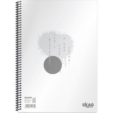 Τετράδιο Skag Σπιράλ University "P.P. ΔΙΑΦΑΝΗ" 4 Θεμάτων (διάφορα θέματα)