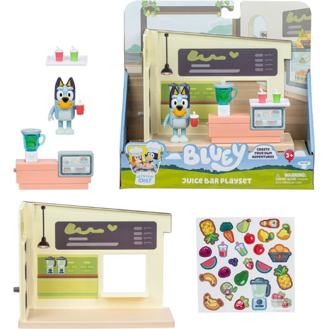 Bluey Μίνι Σετ Παιχνιδιού Juice Bar (BLYA8000)