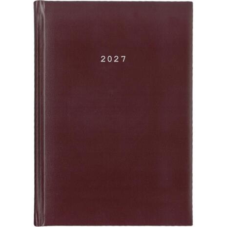 Ημερολόγιο ημερήσιο δετό NEXT Basic 17x25cm 2027 μπορντό