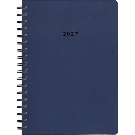 Ημερολόγιο ημερήσιο σπιράλ Next Classic 2026 14x21εκ. Μπλε