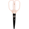 Ψαλίδι γραφείου Deli Linfini μαλακή λαβή 17.5cm (L+R) Ροζ