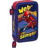 Κασετίνα σχολική γεμάτη Spiderman Υ20x12x4εκ.