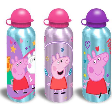 Παγούρι αλουμινίου Peppa 500ml (διάφορα σχέδια)