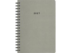 Ημερολόγιο ημερήσιο σπιράλ Next Classic 2027 14x21εκ. Γκρι (02198-08-27)