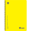 Τετράδιο σπιράλ Typotrust T-Mate PP A4 2 θεμάτων 120 σελίδες (διάφορα χρώματα)
