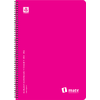 Τετράδιο σπιράλ Typotrust T-Mate PP A4 2 θεμάτων 120 σελίδες (διάφορα χρώματα)
