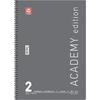 Τετράδιο σπιράλ Typotrust Academy A4 2 θεμάτων 120 σελίδες (διάφορα χρώματα)