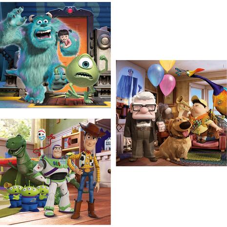 Παζλ Clementoni "Pixar" 3x48 κομμάτια