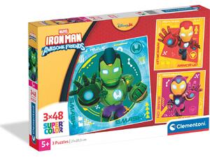 Παζλ Clementoni "Iron Man" 3x48 κομμάτια